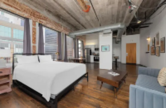 休斯頓市中心温德姆公寓 鄰近艾利劇院的酒店