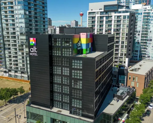 Alt Hotel Calgary East Village Hotels near Calgary Zoo C train