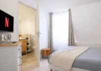 Le Bohemian Chic - 4 Chambres en Hypercentre de Saint-Omer, idéal Pour les Groupes - Wifi