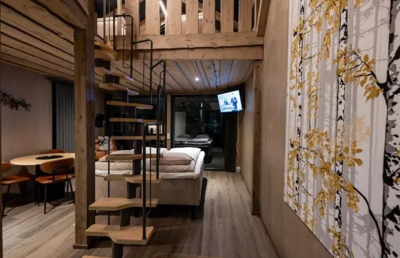 極光湖小屋，位於拉努阿