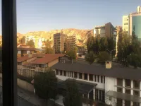 Los Sauces Apart Hotel - غرفة مطلة على الجبل