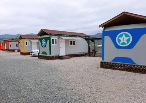 Cheongdo Provence Light Festival Caravan Pension