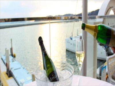 ホテルからの眺望 ホテルリマーニの写真