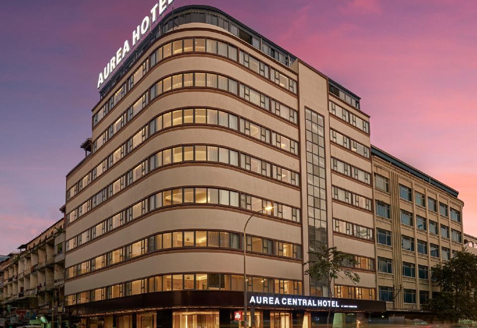 아우레아 센트럴 호텔 조식 장소