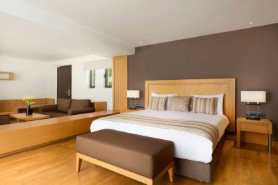 Deluxe Suite Sea View with Private Pool Wyndham Loutraki Poseidon Resort Photo