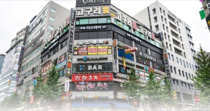 동탄 더스테이의 모던한 외관 이미지