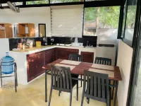 Loft, Queen and Single Bed, Kitchen-Dining Room-Outside Terrace