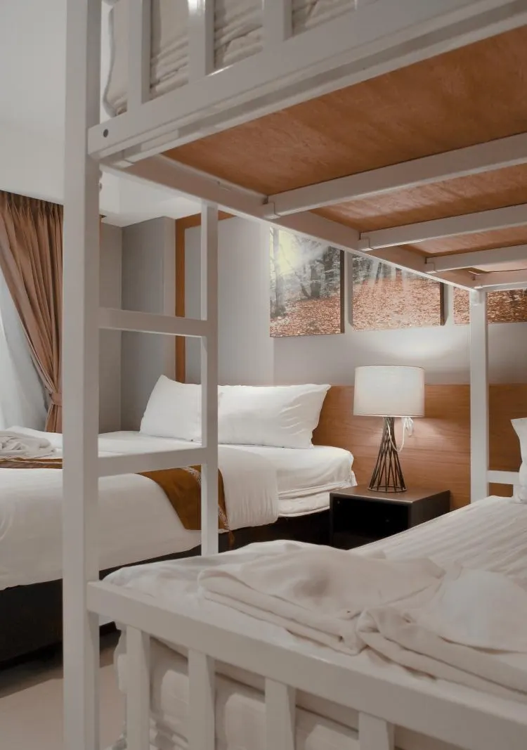 เตียงสองชั้นสำหรับครอบครัว