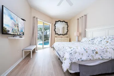 Stunning 5Bd Single Family Home with Pool Close to Disney 7420