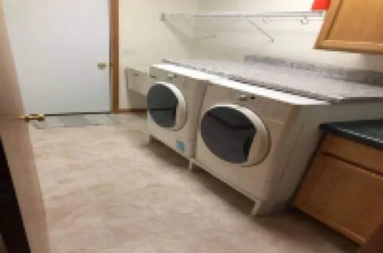 In Kalona-Near Pleasantview Home, Hospital, Iowa, and Kinnick Carver WiFi-Garage