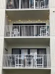 Ocean view, bldg is beachfront, located near restaurants, popular attractions.
