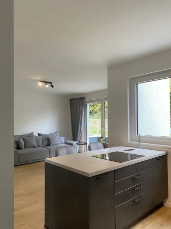 Modern living in the middle of the Eifel National Park, 10 minutes from the lake