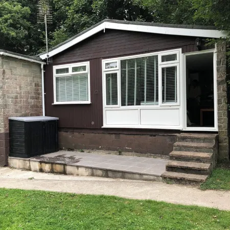 Two Bedroom Chalet, in Penstowe Park Near Bude Cornwall close to Beaches.