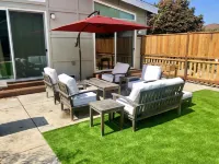 Newly remodeled spacious 2bed/2bath with backyard in Willow Glen Hotels near Santa Teresa County Park