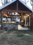 Dog friendly cozy red cottage near lakes and trails