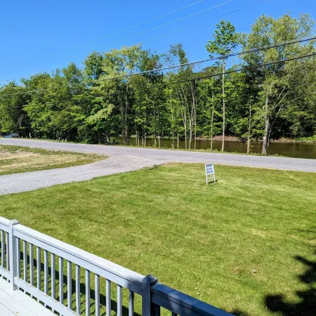 Waterfront house on the upper most portion of the West Branch Delaware.