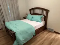 The Pool House- lots of sleeping space.  Great location! Hotel a 