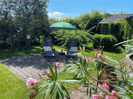 Ferienhaus Rhönschön mit Blick auf die Wasserkuppe