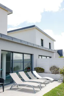 Villa Yana Bretagne Mogueriec, 29° toute l'année, 100m Mer, Jardin Clos Hotels in Sibiril