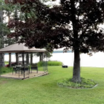 Beautiful Huron Bay sunsets from your own private beach.