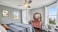 Lake Michigan Sunset Views from updated Macatawa home w/private beach access