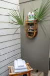 Cozy outdoor living - 10-minute walk to harbor village and ferry terminal.