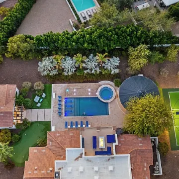 6,000 Sqft Luxurious Mansion w/Heated Pool, Spa, Pickleball & Mountain Views