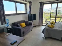Beachfront Penthouse Studio Apartment, Eco Wellness Resort, Heated Pool