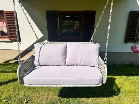 Cozy vacation apartment with garden use, garage and wallbox (extra costs) Отели в г. Нойгерсдорф