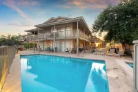 Horseshoe Bay 3-bedroom retreat on Lake LBJ with direct lake access and pool.