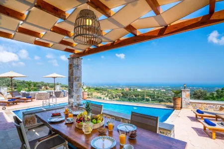 Family Kantifes Villa w Private Pool Sea View