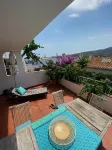 Designer house with parking and panoramic views