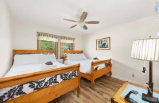 Riverfront property with private beach access with Universal EV Charging Station
