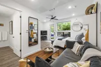 Kitchenette and Easy Access to Downtown - Charming Stylish Retreat