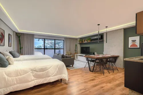 FGibran阿方索佩納公寓酒店 - 廚房