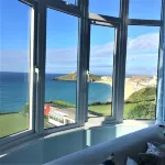 Gull Rock is a Frontline House above Porthmeor Beach,  with Amazing Sea Views - balcony