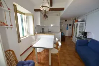 In Riomaggiore Cinque Terre with breathtaking sea view