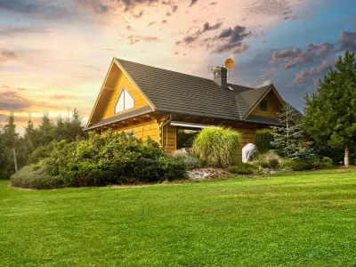 Luxury Wooden House with Garden on the Baltic Sea with Sauna / Whirlpool Near Swinoujscie Hotels in der Nähe von Amber Baltic Golf Club