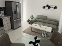 Spacious luxury modern apartment with generator near the beach and airport