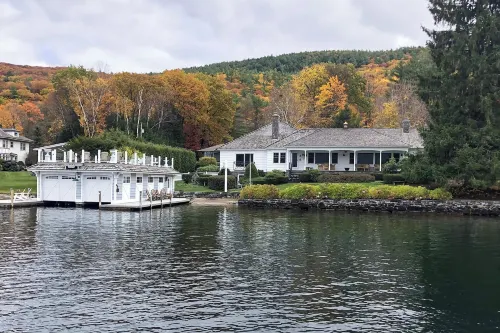 Private Dock at Lake George Getaway - 4-Star