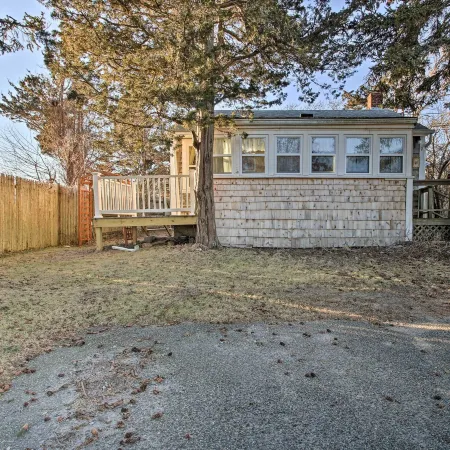 Steps to Cape Cod Canal Pet-Friendly Home