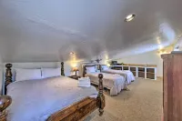 Secluded Camp Connell Home w/ Deck + Fireplace! - 3-Star