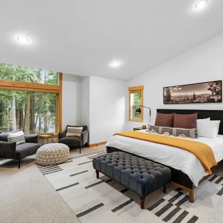 Modern Lake Tahoe Retreat Ski and Swim