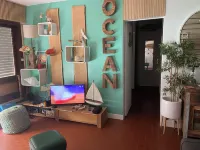 T3 59m2 vintage decor with outdoor terrace