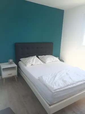 Biarritz, 2-room apartment with exceptional sea view. City center.4 persons 7th floor