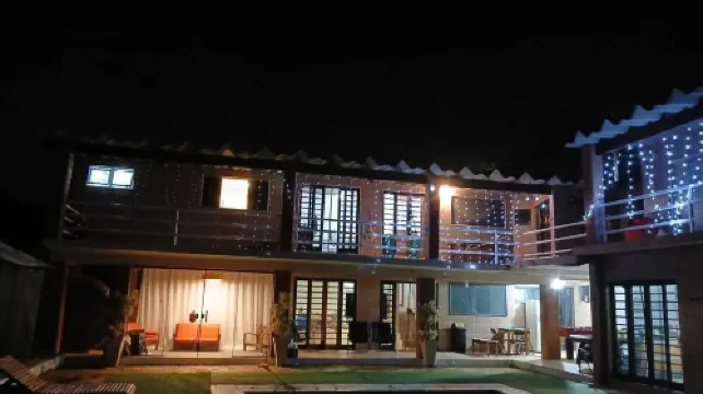 Private farmhouse in Ibiuna with 8 bedrooms and fishing area