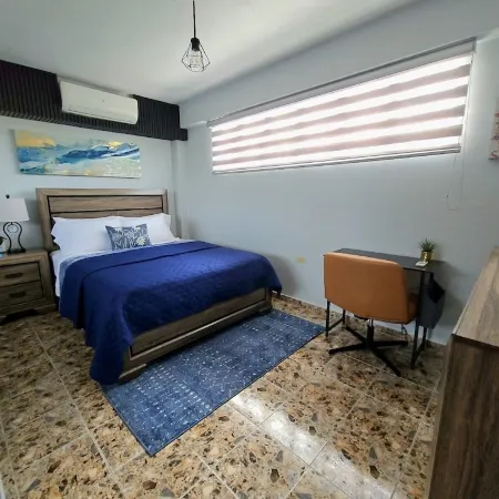Pool+Walk to Beach+Fast WIFI+Coffee Station+Located in Rincón's Touristic Heart