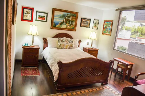 Modern two-bedroom apartment furnished in a classic style