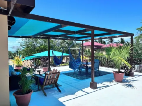 Seafront tropical luxury  private Casita  w/ pool Iguana Beach House Belize Hotel a 