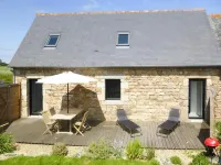 Stone House in Brittany near Sandy Beaches Hotels in Ploumilliau